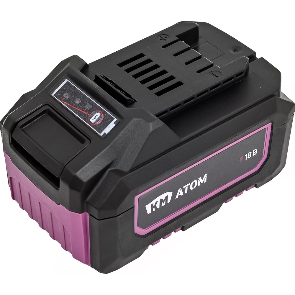 Изображение товара Аккумулятор КМ АТОМ BLI-18/4.1 18В 4Ач Li-Ion с индикатором заряда