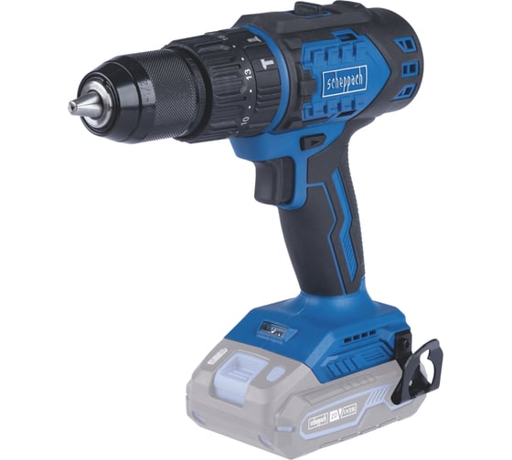 Изображение товара Аккумуляторная бесщеточная ударная дрель-шуруповерт BC-CD60-X Scheppach без АКБ и ЗУ 5909237900
