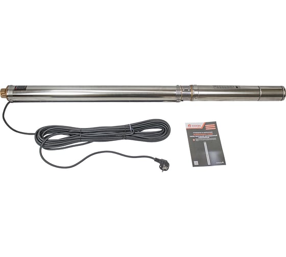 Изображение товара Насос погружной центробежный скважинный EDON  (750Вт, 3.54 куб.м./час, 90м) 3.0SDM3.54-90-0.75 37635