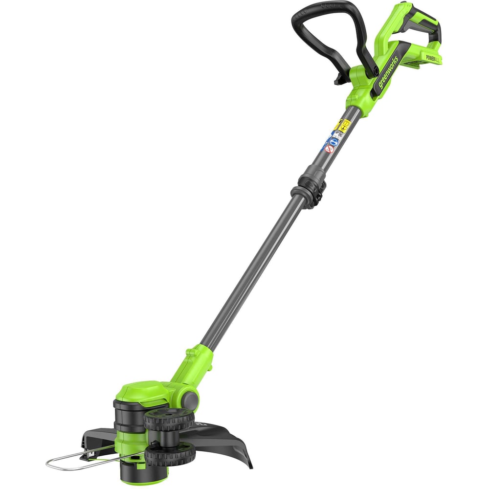 Изображение товара Аккумуляторный триммер GreenWorks 24V 30 см без АКБ и ЗУ