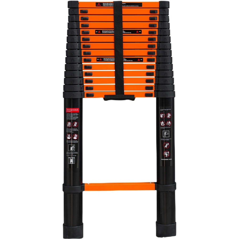 Изображение товара Телескопическая алюминиевая лестница ISMA-UP580 5.8м полупрофессиональная