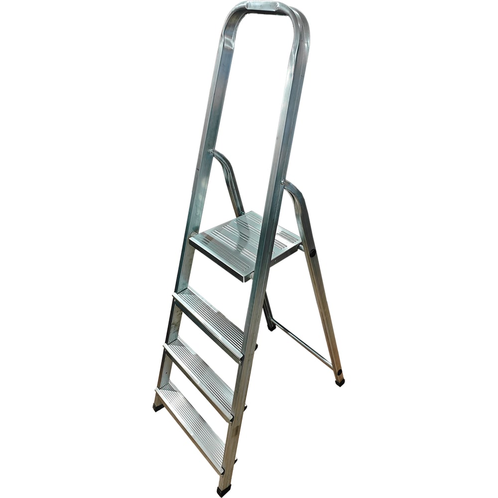 Изображение товара Стремянка односторонняя из оцинкованной стали 4 ступени МЗТ stepladder04