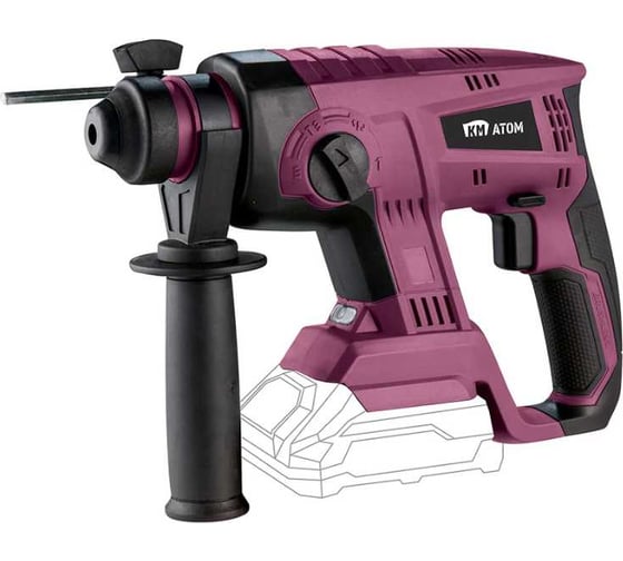 Изображение товара Перфоратор аккумуляторный КМ АТОМ 18 В 2,2 Дж SDS-plus без АКБ и ЗУ СRH-181BL