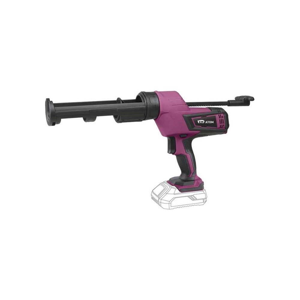 Изображение товара Пистолет для герметика аккумуляторный КМ АТОМ 18 В без АКБ и ЗУ СТМ CGFS-181