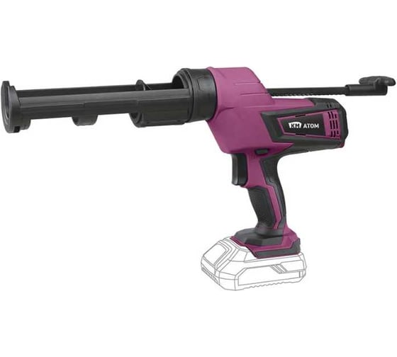 Изображение товара Пистолет для герметика аккумуляторный КМ АТОМ 18 В без АКБ и ЗУ CGFS-181