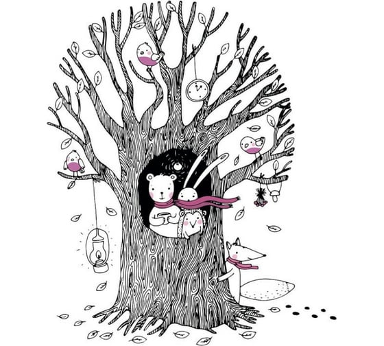 Изображение товара Тканевая шторка для ванны Melodia della vita 180х200 см Друзья MZ-130 20892