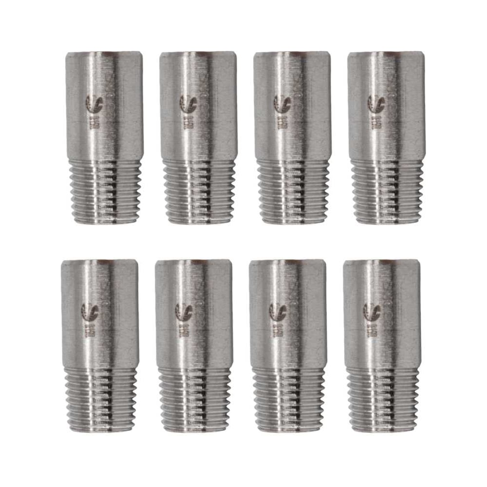 Изображение товара Ниппель приварной NEWKEY из нержавеющей стали AISI304 1/4 PN16 набор 8 шт