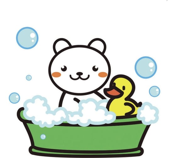 Изображение товара Тканевая шторка для ванны Melodia della vita 180х200см Котик в ванной MZ-129 20891