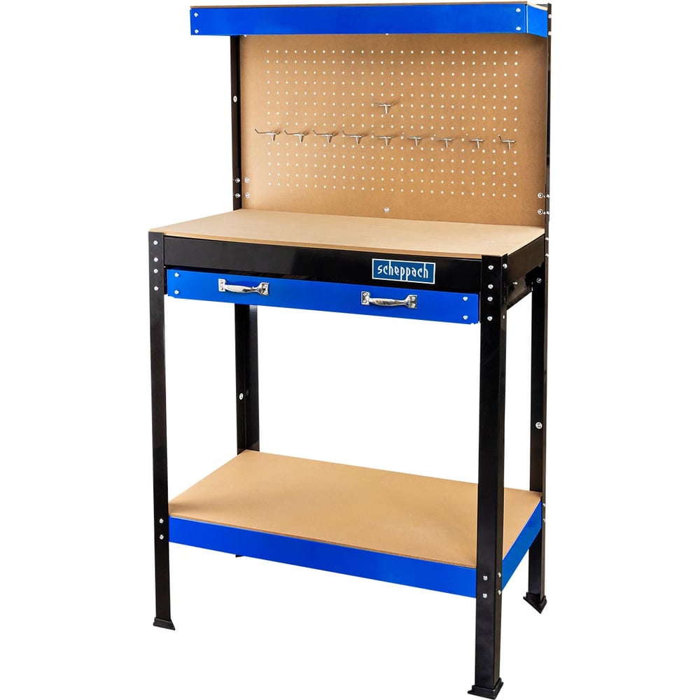 Изображение товара Верстак Scheppach слесарный металлический 800х400х1400 мм Sch-TW-WT00301