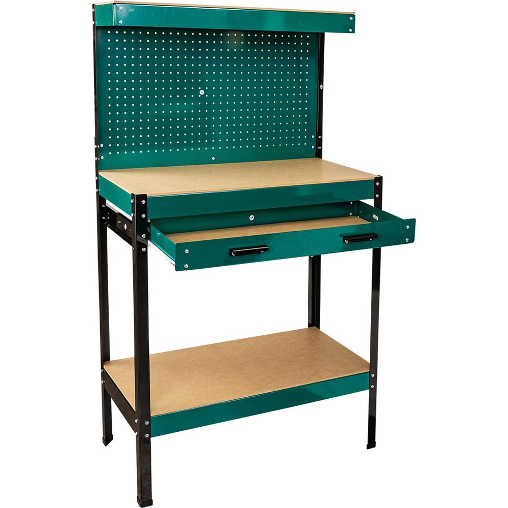 Изображение товара Верстак металлический Rockforce белорусский полупрофессиональный с полкой