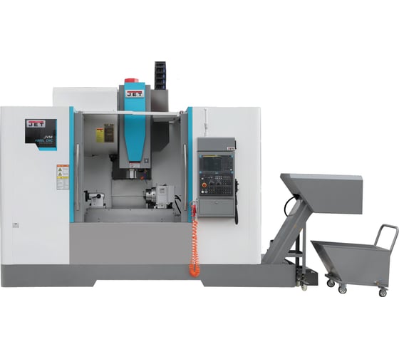 Изображение товара Фрезерный станок JET JVM-1000LA CNC с ЧПУ Fanuc 0i, 12000об/мин, прямой привод, смазочно-охлаждающая жидкость через инструмент, 30бар 50000974T
