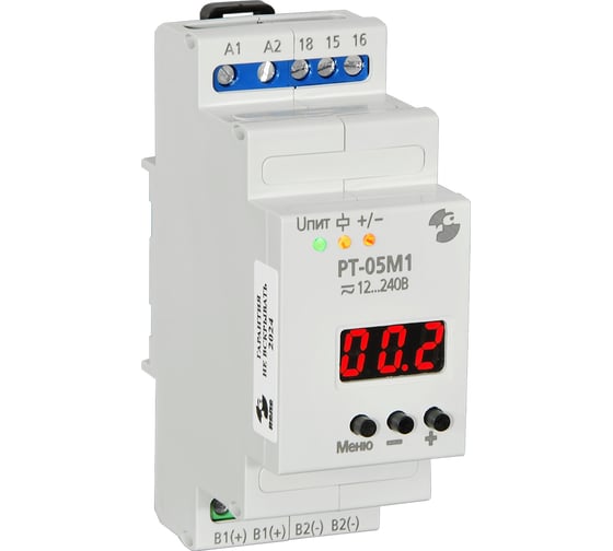Изображение товара Реле контроля тока Реле и Автоматика РТ-05М1 0-50А пост./0-40А 50Гц A8223-79682699