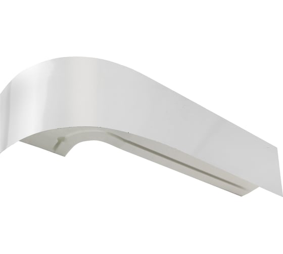 Изображение товара Двухрядный карниз Эскар Классика белый глянец в сборе, 7 см, 2.6 м 771430260