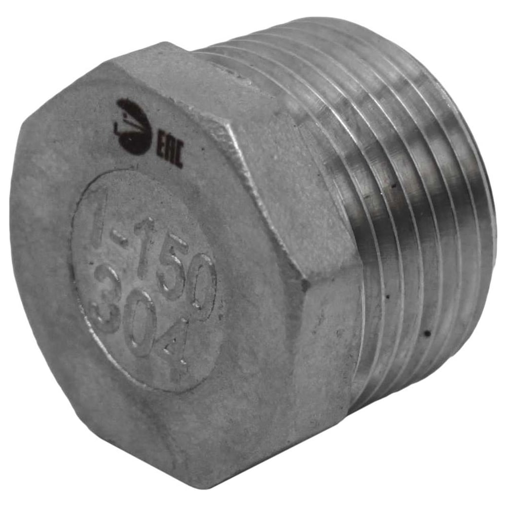 Изображение товара Заглушка из нержавеющей стали NEWKEY DN25 1М наружная резьба 6-ти гранная Изображение товара Заглушка из нержавеющей стали NEWKEY DN25 1М наружная резьба 6-ти гранная