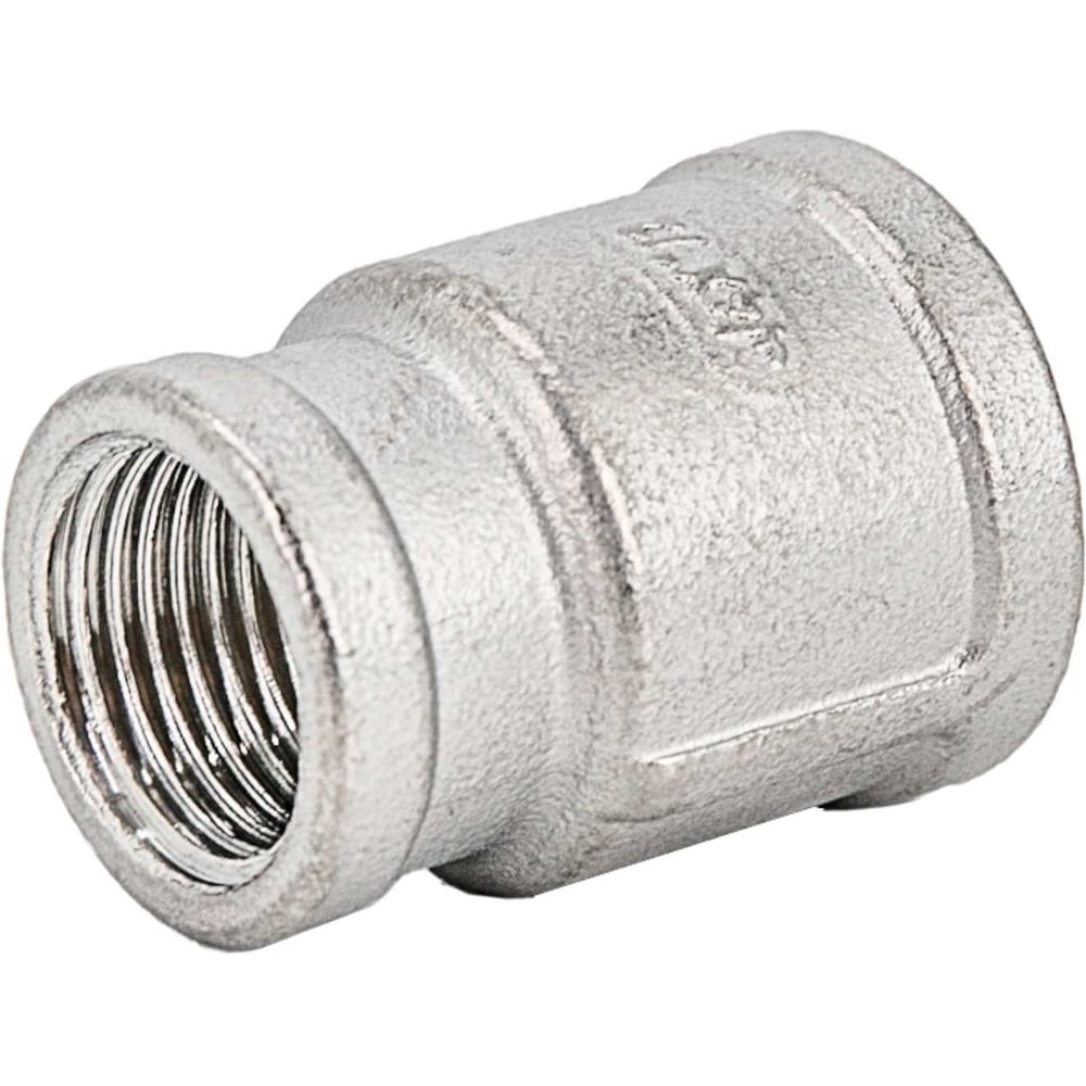 Муфта переходная нержавеющая NEWKEY AISI304 DN20 х DN15 (3/4 х 1/2), (CF8), PN16, набор 2 шт NAB2-NK-MMH20*15/4