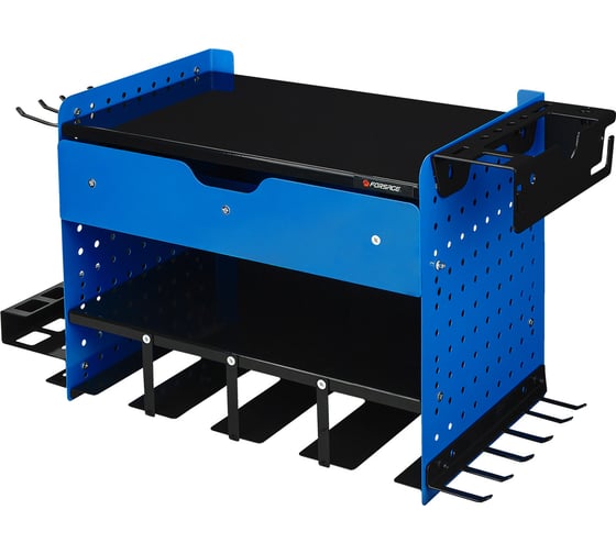 Изображение товара Полка металлическая для инструментов с ящиком Forsage F-Hanna 43/2(62842)