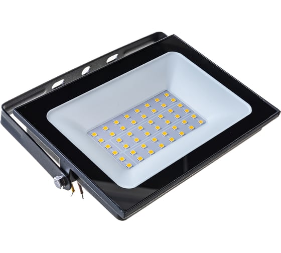 Изображение товара Светодиодный прожектор Uniel 50W 4000K IP65 200-250В BLACK ULF-F21 UL-00007960