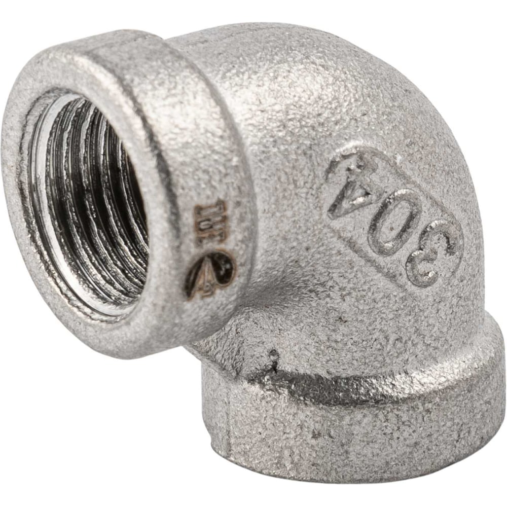 Изображение товара Отвод резьбовой NEWKEY из нержавеющей стали DN 8 1/4-1/4 тема PN16 набор 4 шт