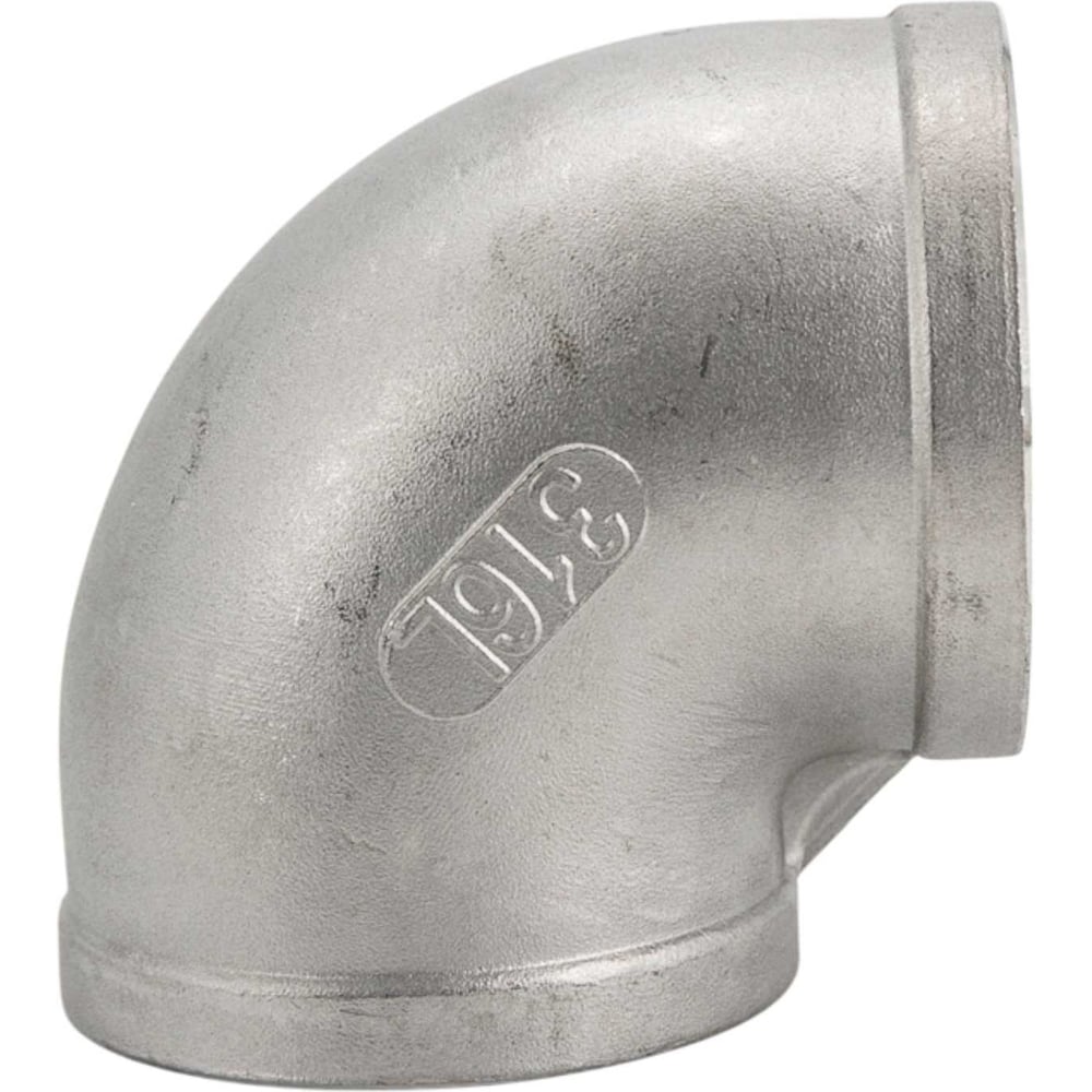 Изображение товара Отвод резьбовой NEWKEY нержавеющий AISI316 DN10 90 градусов