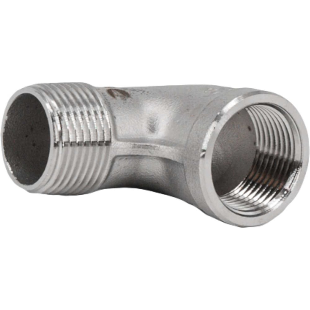 Изображение товара Отвод резьбовой NEWKEY нержавеющий DN10 3/8 90 градусов набор 2 шт