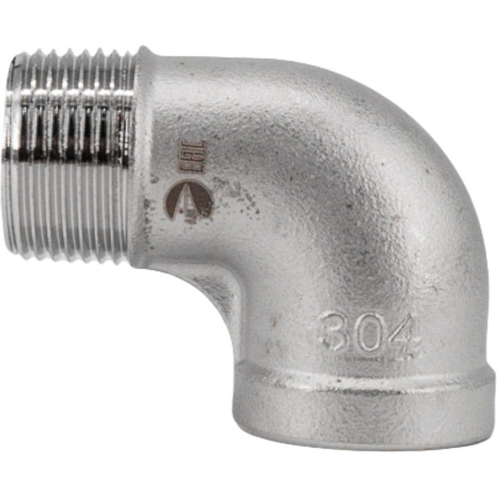 Изображение товара Отвод резьбовой нержавеющий NEWKEY 3/4 дюйма 90 градусов из AISI304 набор 2 шт