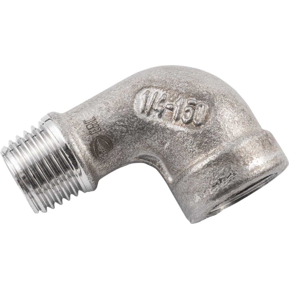 Изображение товара Отвод резьбовой NEWKEY вр/нр нержавеющий, AISI304 DN 8 (1/4), (CF8), PN16, набор 3 шт NAB3-NK-FEDM8/4 Изображение товара Отвод резьбовой NEWKEY вр/нр нержавеющий, AISI304 DN 8 (1/4), (CF8), PN16, набор 3 шт NAB3-NK-FEDM8/4