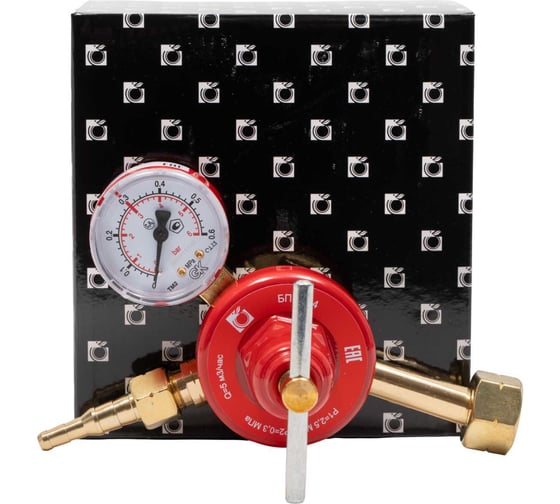 Изображение товара Редуктор пропановый Промтехкомплект БПО-5-4 - 2.5/0.4 МПа, 5 м3/ч 2117606