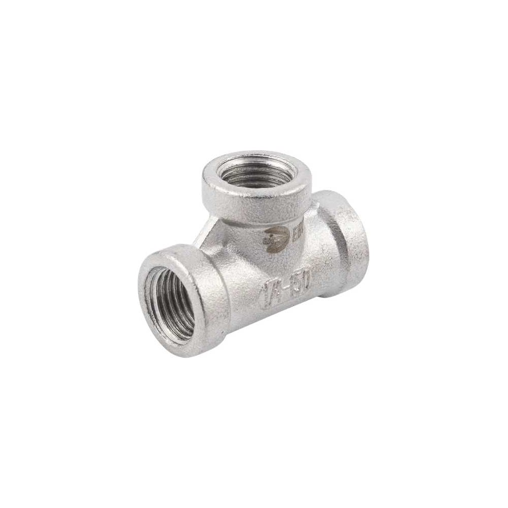 Изображение товара Тройник NEWKEY вр. нержавеющий, AISI304 DN10 (3/8), (CF8), PN16 набор 2 шт NAB2-NK-DTF10/4