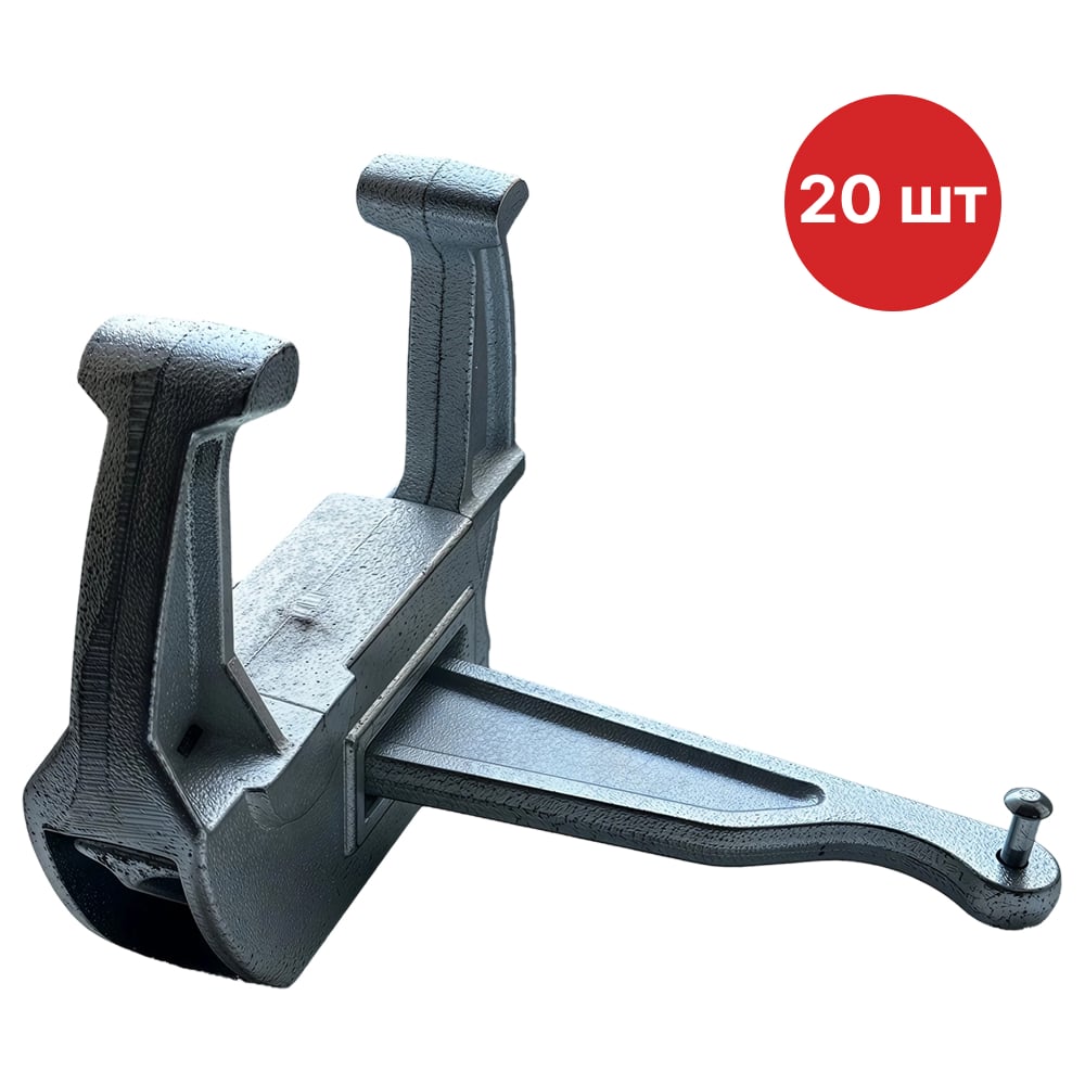 Изображение товара Замок клиновой SAMGRUPP для опалубки оцинкованный 20 шт SAMC-023512400-20