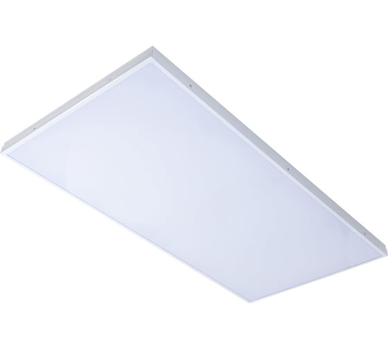 Изображение товара Универсальный офисный светодиодный светильник Ledcraft Армстронг 80 Вт IP54 1195x595x48 мм 4000К Опал 1619520046