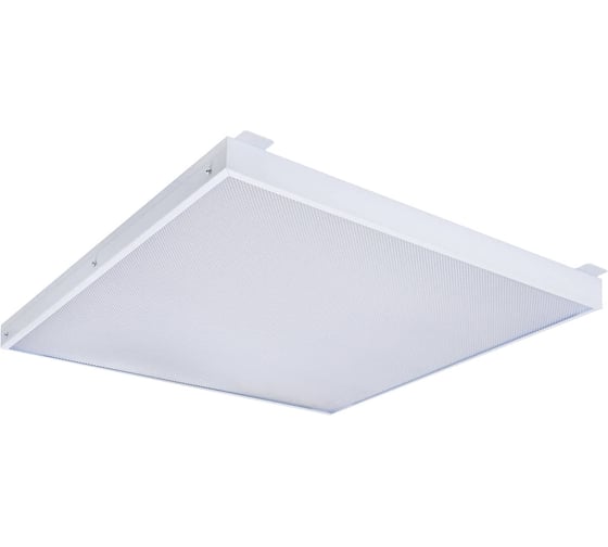 Изображение товара Универсальный офисный светодиодный светильник Ledcraft Грильято 40 Вт IP20 580x580x40 мм 4000K Призма 1619490001
