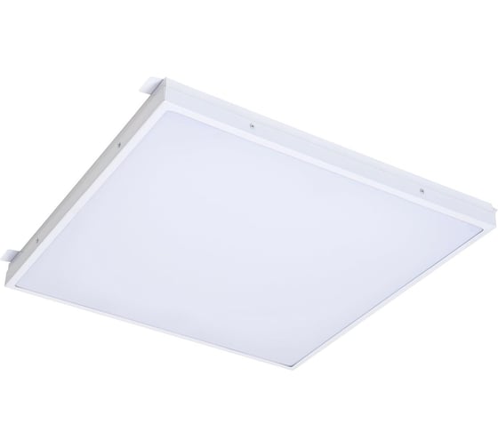 Изображение товара Универсальный офисный светодиодный светильник Ledcraft Грильято 60 Вт IP54 580x580x48 мм 6000К Опал 1619540004