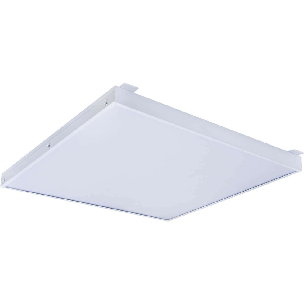 Изображение товара Универсальный офисный светодиодный светильник Ledcraft Грильято 60 Вт IP20 580x580x40 мм 6000K Опал 1619510004