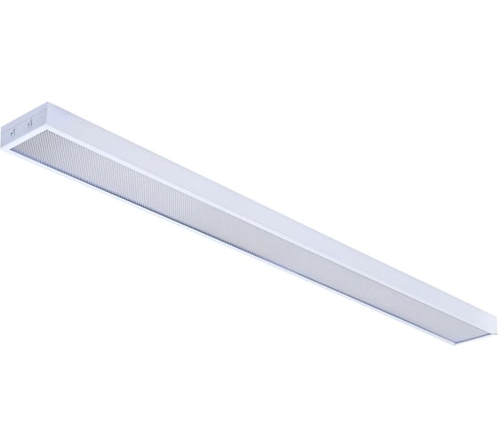 Изображение товара Универсальный офисный светодиодный светильник Ledcraft узкий 20 Вт IP20 1195x110x40 мм 3000K Призма 1619500029