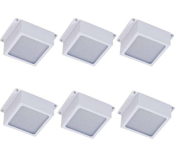 Изображение товара Универсальный офисный светодиодный светильник Ledcraft Грильято комплект 6 шт 36 Вт IP20 100x100x40 мм 3000K Призма 1619500047