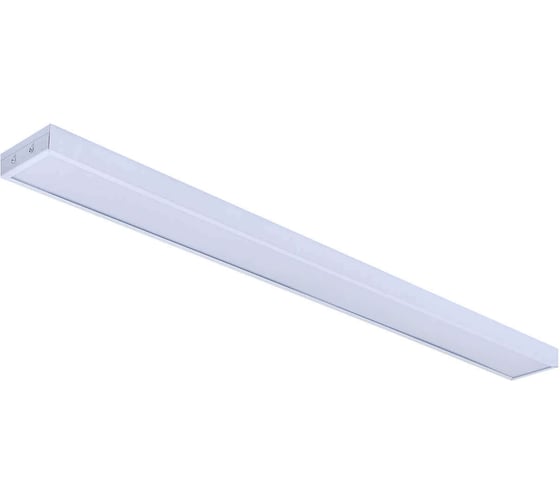 Изображение товара Универсальный офисный светодиодный светильник Ledcraft узкий 20 Вт IP20 1195x110x40 мм 6000K Опал 1619510030