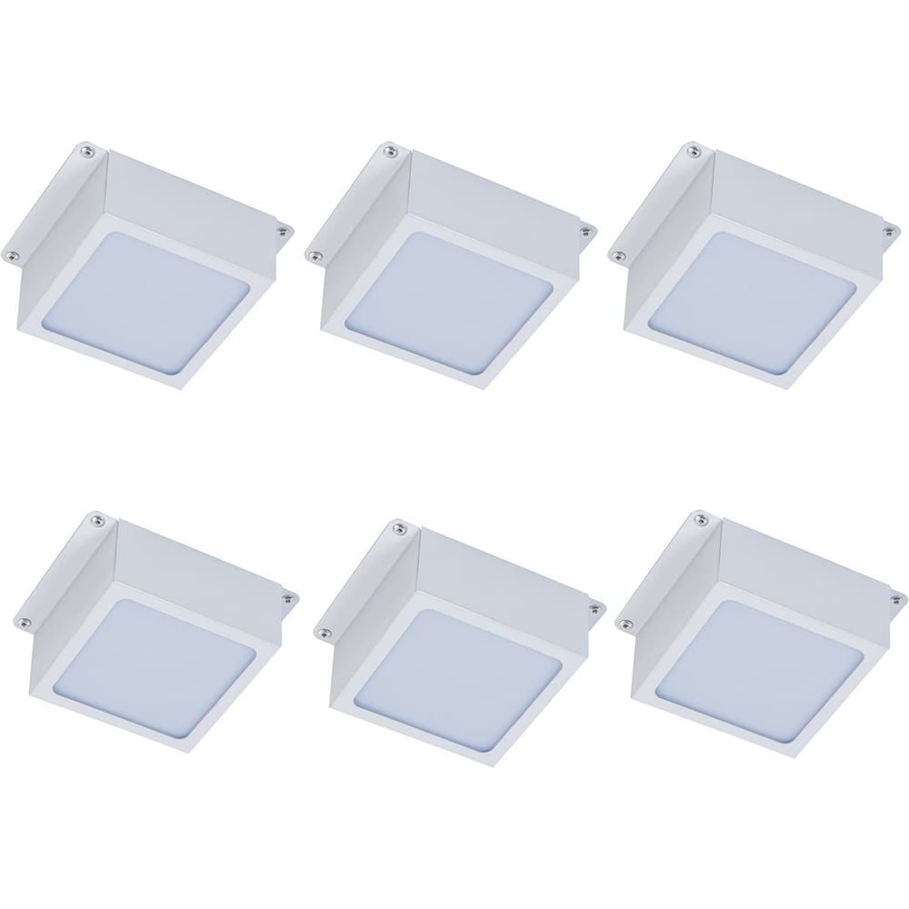 Изображение товара Универсальный офисный светодиодный светильник Ledcraft Грильято комплект 6 шт 48 Вт IP20 3000K