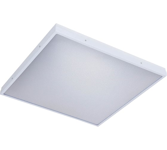 Изображение товара Универсальный офисный светодиодный светильник Ledcraft Армстронг 30 Вт IP54 595x595x48 мм 6000К Призма 1619540039