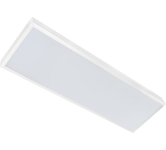 Изображение товара Универсальный офисный светодиодный светильник Ledcraft 40 Вт IP20 595x180x40 мм 3000K Опал 1619500012