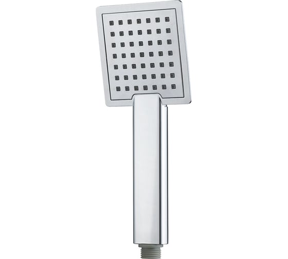 Изображение товара Лейка для душа Melodia della vita LUXE квадрат 1 функция, 100х100 мм, хром 34381