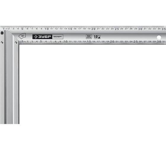 Изображение товара Жесткий столярный угольник ЗУБР Профессионал 350 мм 34392-35