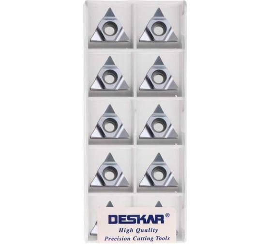 Изображение товара Пластина резьбовая DESKAR 11 UID C 60 LDA 10 шт 00-00052776