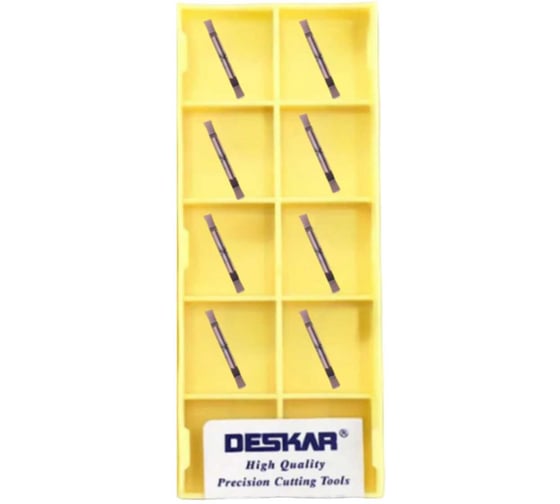 Изображение товара Пластина отрезная, канавочная DESKAR MGGN150 JV LF6018 10 шт 00-00052731