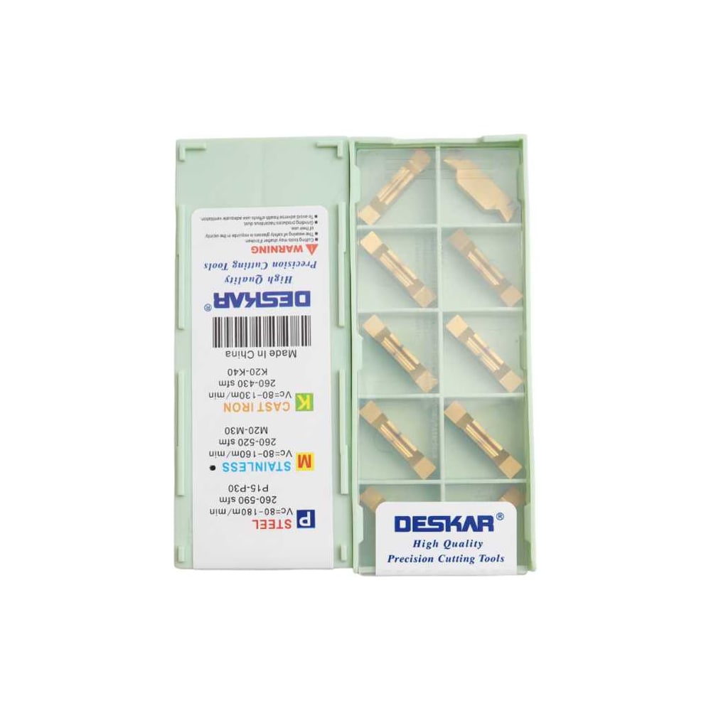 Изображение товара Пластина отрезная, канавочная DESKAR MGGN500 JV LF6028 10 шт 00-00052759