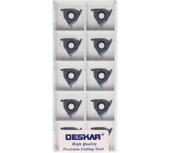 Изображение товара Пластина отрезная, канавочная DESKAR 16IR EL 1.95 LDA 10 шт 00-00052470