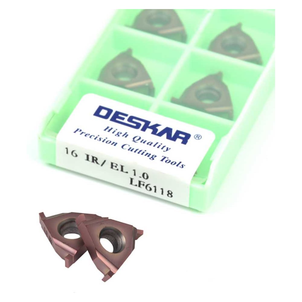 Изображение товара Пластина отрезная, канавочная DESKAR 16IR EL 1.0 LF6118 10 шт 00-00057906