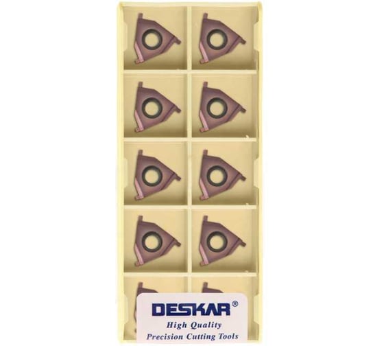 Изображение товара Пластина отрезная, канавочная DESKAR 16ER IL 3.0 LF6018 10 шт 00-00052519