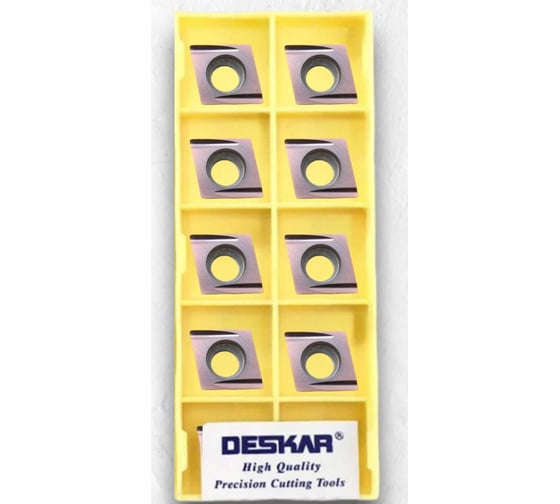 Изображение товара Пластина для точения DESKAR CCGT09T302L-U LF6018 10 шт 00-00051892
