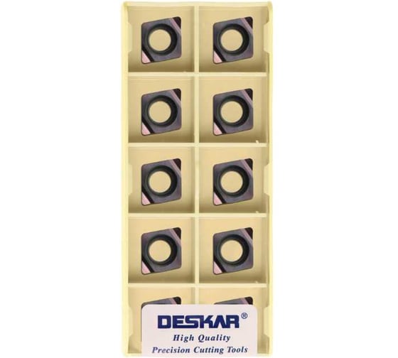 Изображение товара Пластина для точения DESKAR CCGT060202R-F LF6018 10 шт 00-00051885