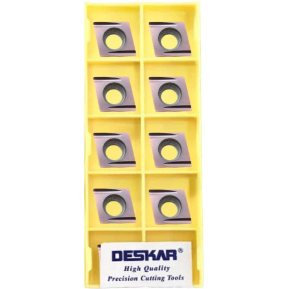 Изображение товара Пластина для точения DESKAR CCGT060202L-U LF6018, 10 шт